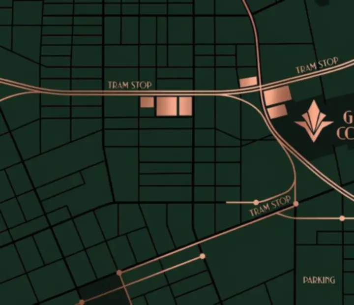 Static map of the Suitedand Seared location within central Melbourne